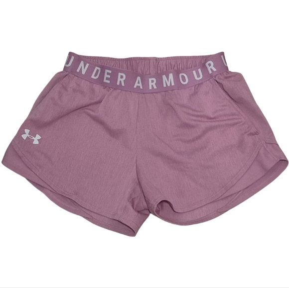 Under Armour Pants - Under Armour Women's Pink Athletic Shorts